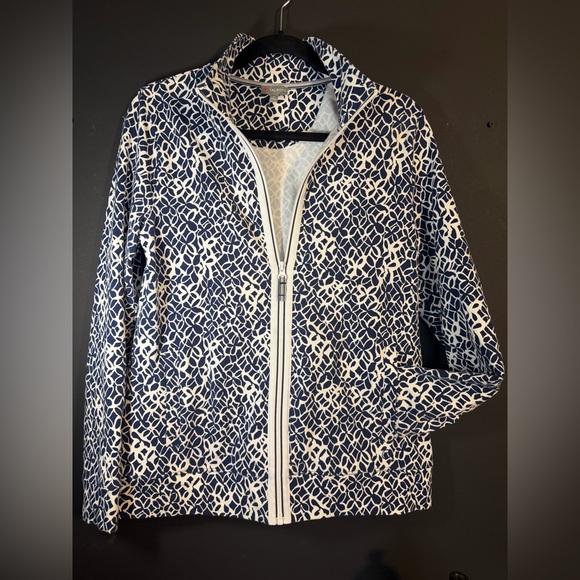 Talbots Jackets & Blazers - Talbots Women’s Patterned Jacket. Size Medium.
